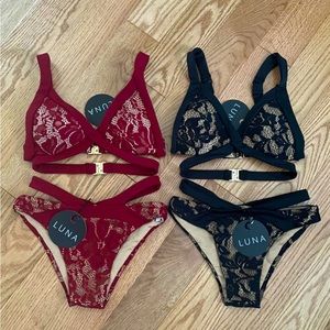 Lunalae Pole Dance Wear Lace Outfits